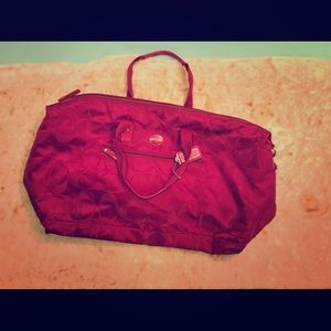 Deep red large Coach Hobo Purse